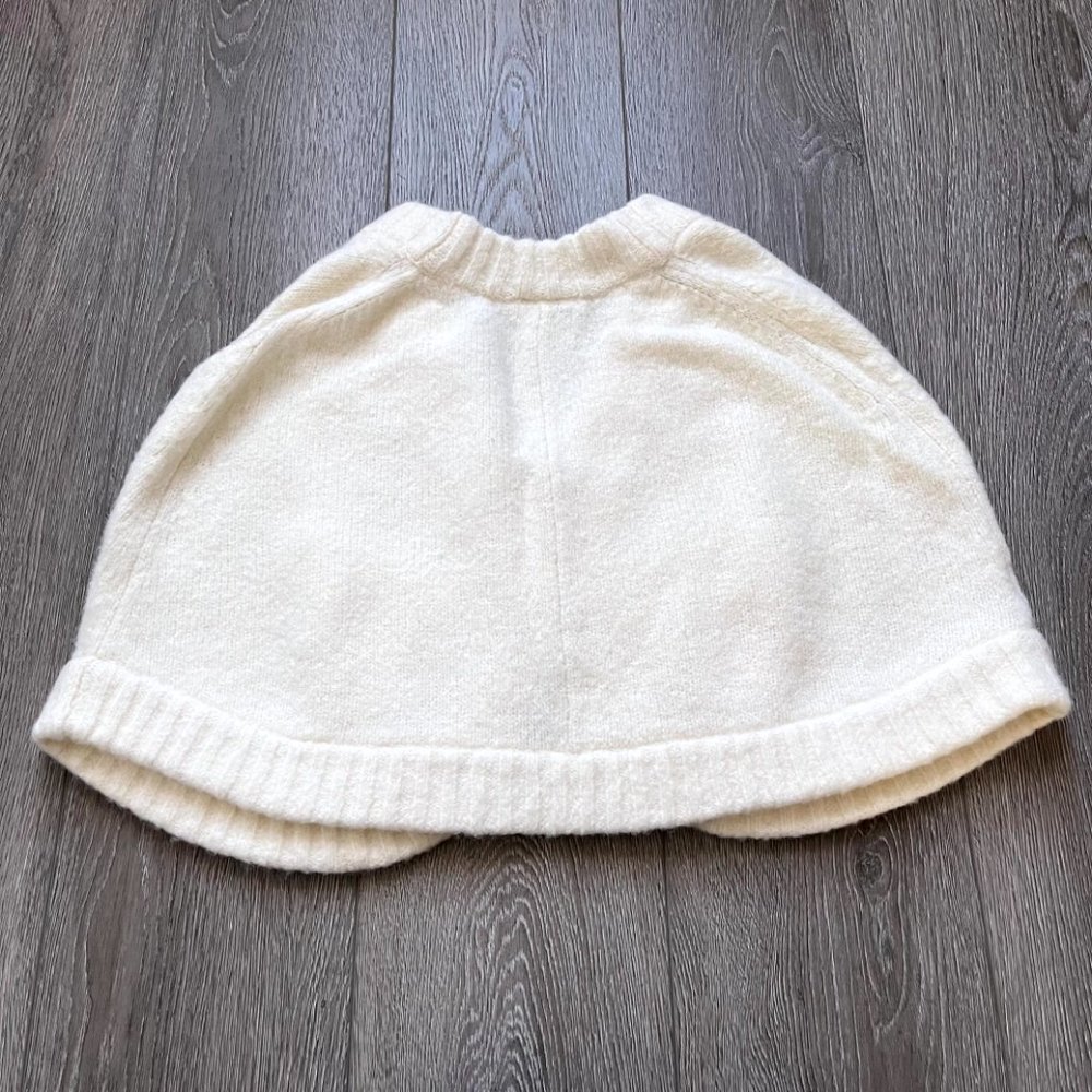 NWT Ann Taylor Cream Wool Capelet Size xs/s - Picture 4 of 4